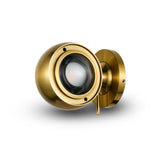 VONN ORBIT VMWA004201A008AB 3.25" 1 LIGHT LED ADJUSTABLE WALL MOUNT, ETL CERTIFIED, COMMERCIAL GRADE, Antique Brass