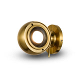 VONN ORBIT VMWA004201A008AB 3.25" 1 LIGHT LED ADJUSTABLE WALL MOUNT, ETL CERTIFIED, COMMERCIAL GRADE, Antique Brass