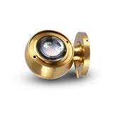 VONN ORBIT VMWA004201A008AB 3.25" 1 LIGHT LED ADJUSTABLE WALL MOUNT, ETL CERTIFIED, COMMERCIAL GRADE, Antique Brass