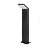 VONN Modern VOB192208BL 32" 100-277V 10-Watt ETL Certified Integrated LED Outdoor Bollard, Matte Black
