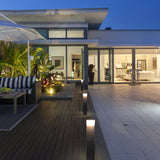 VONN Modern VOB192208BL 32" 100-277V 10-Watt ETL Certified Integrated LED Outdoor Bollard, Matte Black