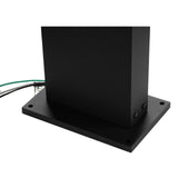 VONN Modern VOB226088BL 32" 100-277V 17-Watt ETL Certified Integrated LED Outdoor Bollard in Matte Black