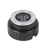 VONN 5" Modern VOI19018SS Low-Voltage 3-Watt Integrated LED Outdoor In-Ground Light