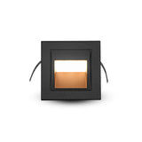 VONN 3.5" VOS55477BL Low-Voltage 2-Watt ETL Certified Integrated LED Outdoor Steps Light in Matte Black