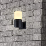 VONN 9" Modern VOW1751BL 5-Watt ETL Certified Integrated LED Outdoor Wall Sconce in Matte Black