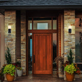 VONN 9" Modern VOW1751BL 5-Watt ETL Certified Integrated LED Outdoor Wall Sconce in Matte Black