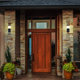 VONN 11" Modern VOW1752BL 5-Watt ETL Certified Integrated LED Outdoor Wall Sconce in Matte Black