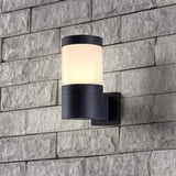 VONN 11" Modern VOW1756BL 5-Watt ETL Certified Integrated LED Outdoor Wall Sconce in Matte Black