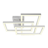 VONN Radium VRCF49103WH 28" Integrated LED ETL Certified Ceiling Lighting Rectangular Semi Flush in White