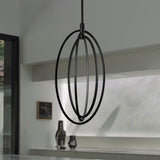 VONN Radium VRP29013BL 15" ETL Certified Integrated LED Rotating Pendant with Height Adjustable Downrod