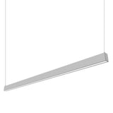 VONN Slim VSL4D10035KAL 1.3" 4 FT LED Direct Downlight Suspended /Surface Mount Linear Lighting, 100-277V, 41W, 3500K, Aluminum