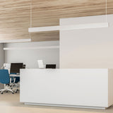 VONN Slim VSL4D10035KAL 1.3" 4 FT LED Direct Downlight Suspended /Surface Mount Linear Lighting, 100-277V, 41W, 3500K, Aluminum