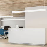 VONN Slim VSL4D10035KWH 1.3" 4 FT LED Direct Downlight Suspended /Surface Mount Linear Lighting, 100-277V, 41W, 3500K, White