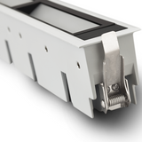 VONN SLICE VMDL000610E024WH 12.5" 2 LIGHT LED RECESSED WALL WASHER W/TRIM ETL CERTIFIED COMMERCIAL GRADE, White