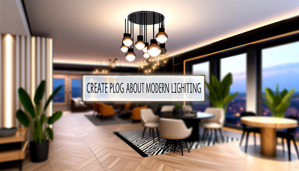 "Transform Your Home with Chic Modern Lighting Ideas"