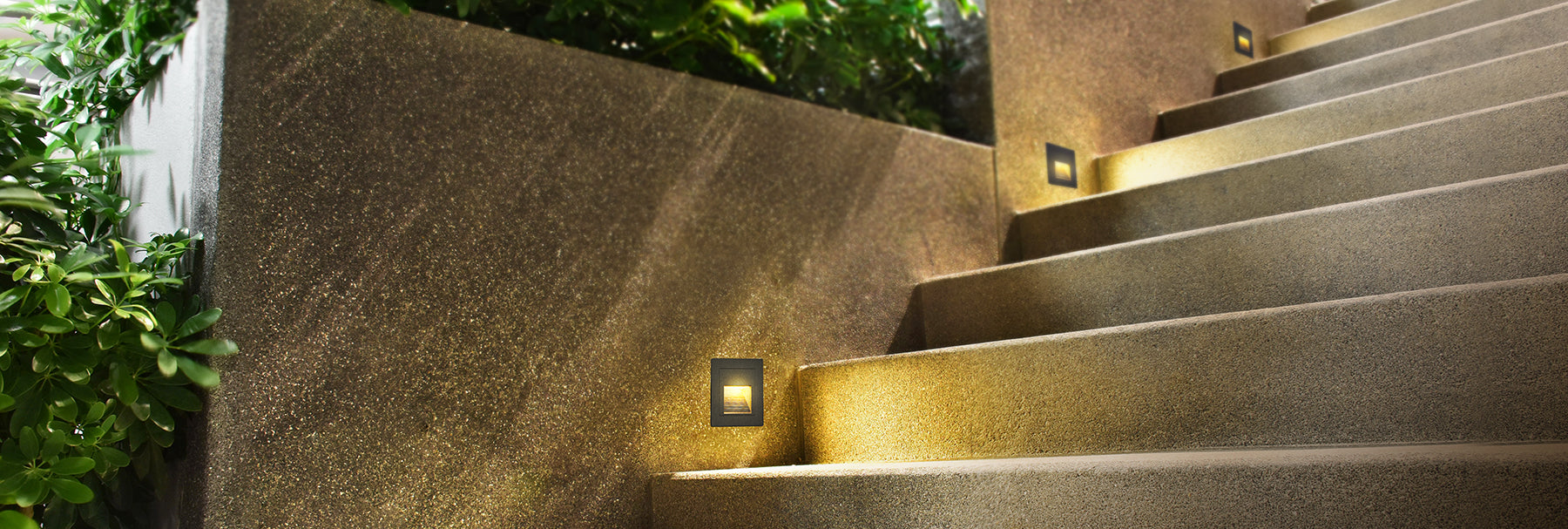 Modern outdoor clearance step lights