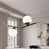 VONN Artisan Chianti 43" Integrated LED Pendant in Antique Brass VAC3122AB 