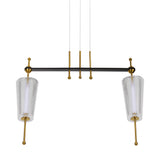 VONN Artisan Toscana VAP2102AB 29" Integrated LED ETL Certified Pendant, Height Adjustable Chandelier