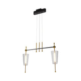 VONN Artisan Toscana VAP2102AB 29" Integrated LED ETL Certified Pendant, Height Adjustable Chandelier