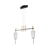 VONN Artisan Toscana VAP2102AB 29" Integrated LED ETL Certified Pendant, Height Adjustable Chandelier