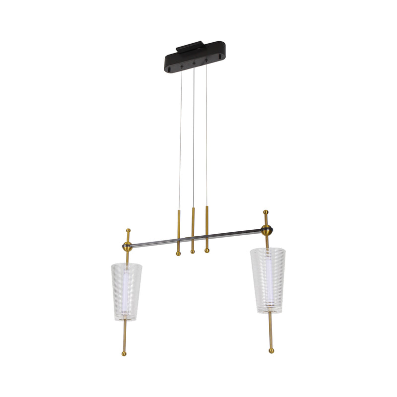 VONN Artisan Toscana VAP2102AB 29" Integrated LED ETL Certified Pendant, Height Adjustable Chandelier