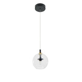 VONN Artisan Portofino VAP2161AB 7" Integrated LED ETL Certified Height Adjustable Pendant w/ Glass Shade