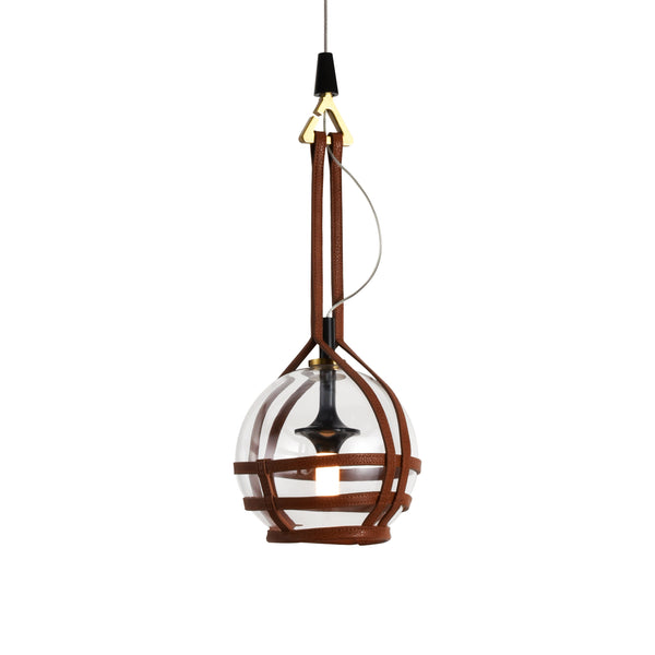 Artisan Bari VAP2171AB 7" Integrated LED ETL Certified Height Adjustable Pendant with Glass Shade