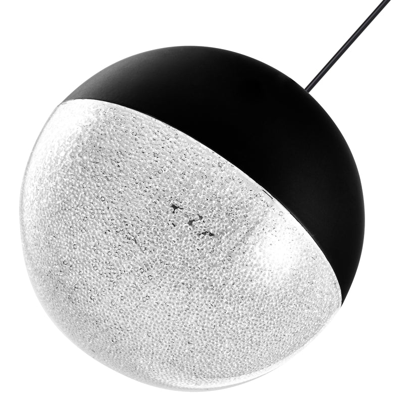Artisan Ravello VAP2281BL 5" Integrated LED ETL Certified Height Adjustable Pendant w/ Globe Shade