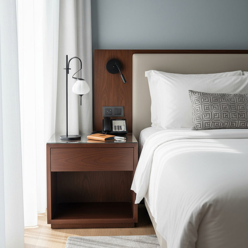 VONN Artisan Lecce VAT6221BL 20" Height Integrated LED ETL Certified Table Lamp with Touch Base Dimming