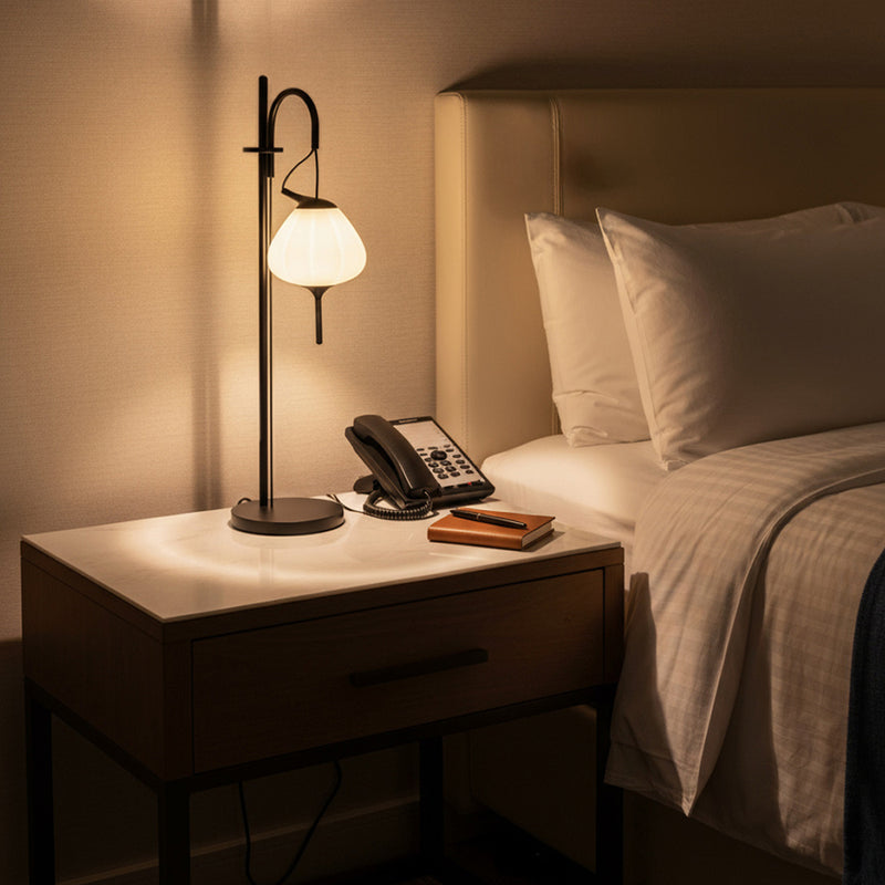 VONN Artisan Lecce VAT6221BL 20" Height Integrated LED ETL Certified Table Lamp with Touch Base Dimming