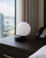 VONN Capri VCT6126BL 6" Height Integrated LED ETL Certified Table Lamp with Touch Sensor Dimming in Black-VONN Lighting