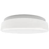 VONN Eco Line VEL11189CCT120DRAWH 11" Round 18W Integrated LED Flush Mount, ETL Certified, CCT Adjustable, White