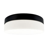VONN Eco Line VEL13249CCT120DRBBL 13" Round 24W Integrated LED Flush Mount, ETL Certified, CCT Adjustable, Black