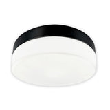 VONN Eco Line VEL13249CCT120DRBBL 13" Round 24W Integrated LED Flush Mount, ETL Certified, CCT Adjustable, Black