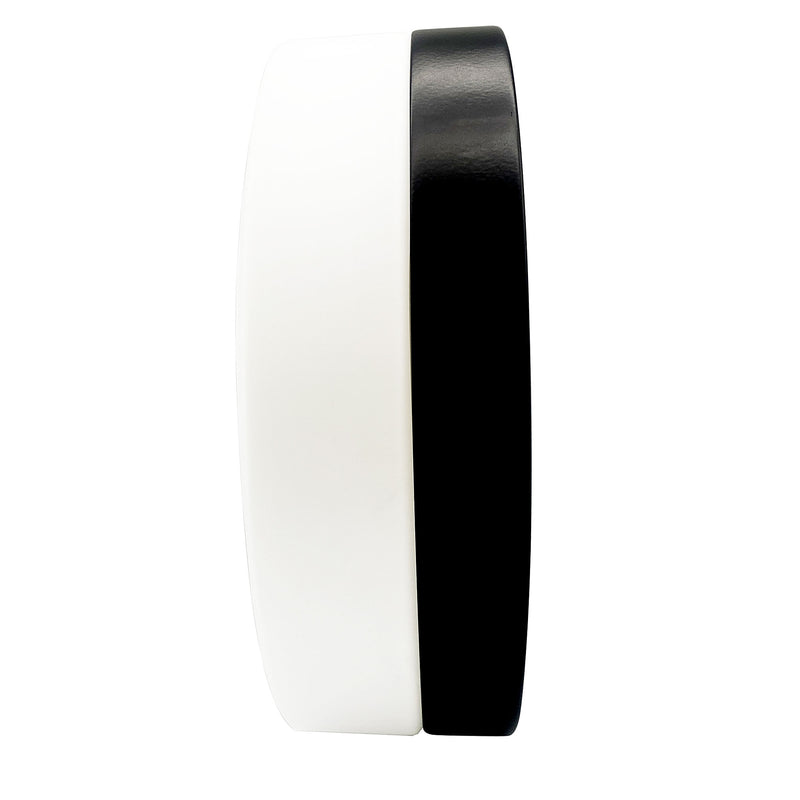 VONN Eco Line VEL13249CCT120DRBBL 13" Round 24W Integrated LED Flush Mount, ETL Certified, CCT Adjustable, Black