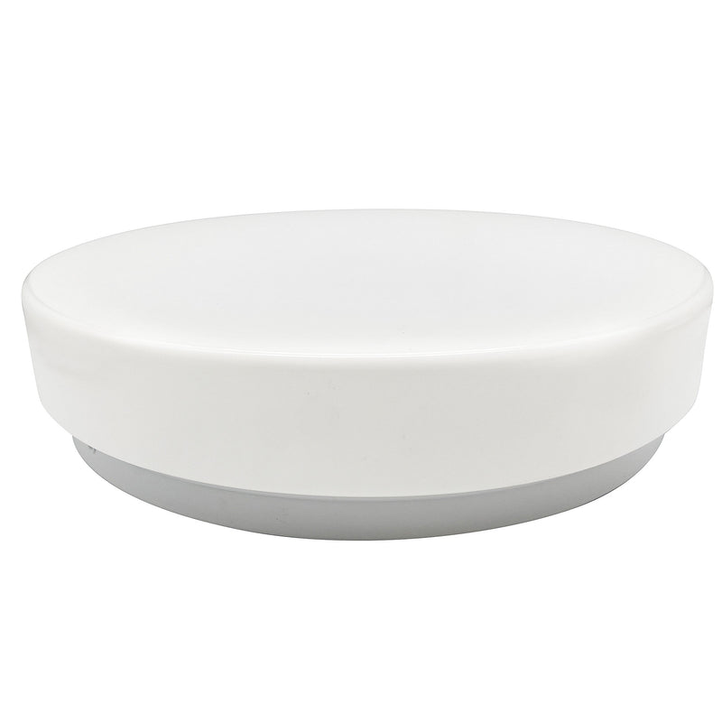 VONN Eco Line VEL15309CCT120DRAWH 15" Round 30W Integrated LED Flush Mount, ETL Certified, CCT Adjustable, White