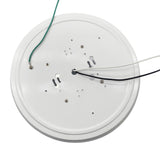 VONN Eco Line VEL15309CCT120DRAWH 15" Round 30W Integrated LED Flush Mount, ETL Certified, CCT Adjustable, White