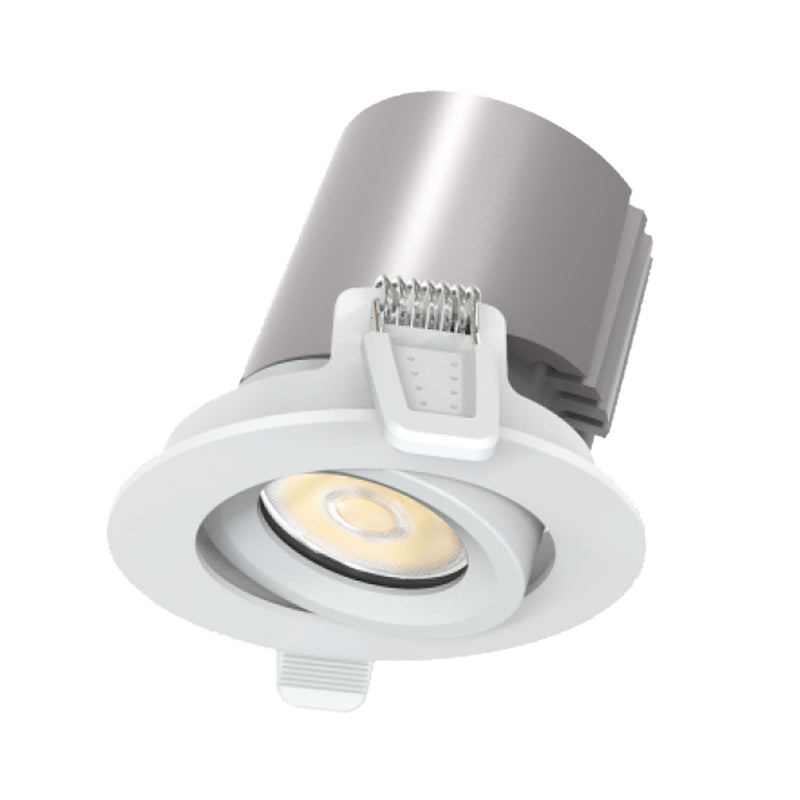 VELLA Residential Line 3" ETL Certified Technical LED Downlight with Adjustable Round Trim, VM060-VF62RA03