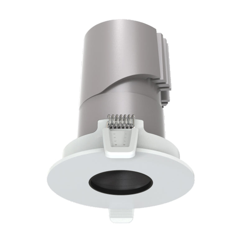 VELLA Residential Line 3" ETL Certified Technical LED Downlight with Fixed Round Trim, VM060-VF62RF01