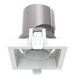 VELLA Commercial Line 3" ETL Certified Technical LED Downlight with Adjustable Square Trim, VM060-VF63SA01
