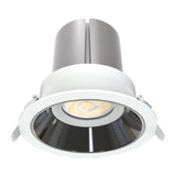 VELLA Residential Line 4" ETL Certified Technical LED Downlight with Adjustable Round Trim Shallow Frame, VM070-VF72RA01