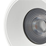 NODE 4.25" 1 LIGHT ROUND 100-277V LED SURFACE MOUNTED DOWNLIGHT, ETL CERT, COMMERCIAL GRADE, VMCL001901C020WH