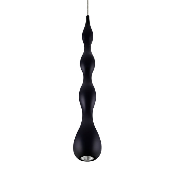 VONN Polaris VMP24510BL 5" ETL Certified Integrated LED Height Adjustable Pendant Light in Black