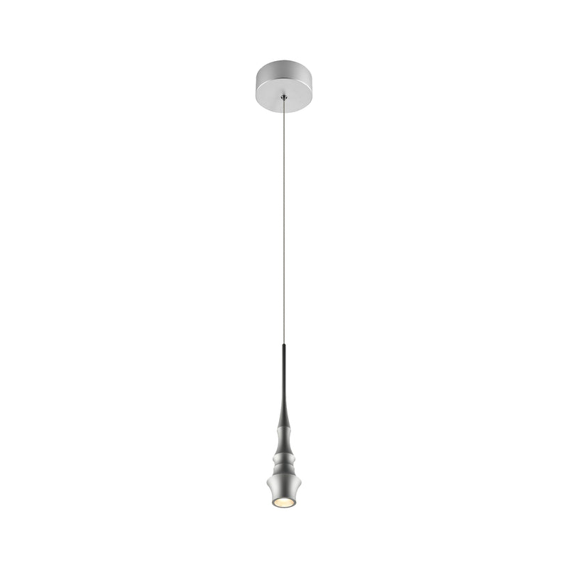VONN Polaris VMP26610AL 5" ETL Certified Integrated LED Height Adjustable Pendant Light in Silver