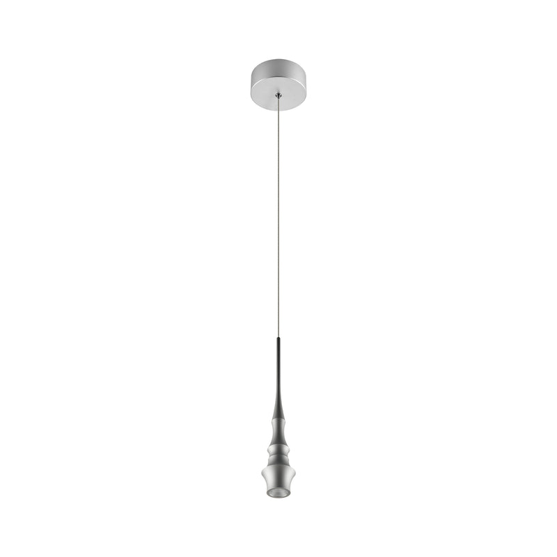 VONN Polaris VMP26610AL 5" ETL Certified Integrated LED Height Adjustable Pendant Light in Silver