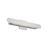 Scheddi VMW11100AL 22" Integrated LED ETL Certified ADA Bathroom Wall Lighting Fixture in Silver