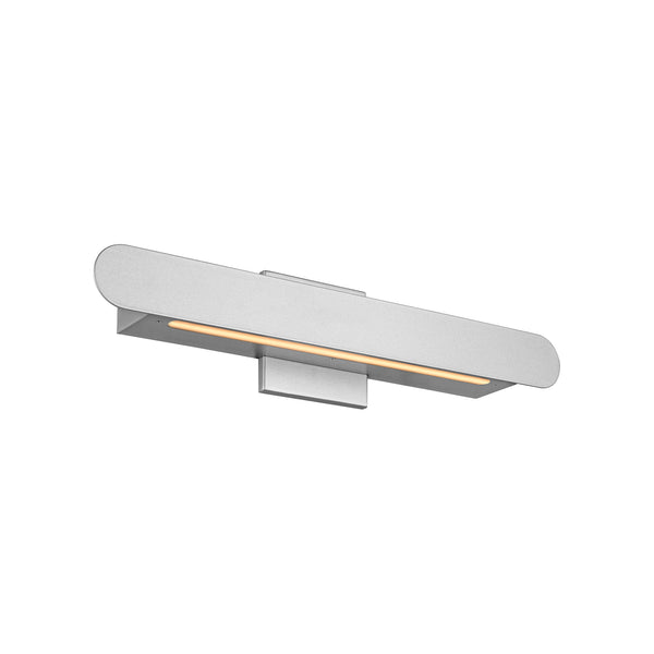 Scheddi VMW11100AL 22" Integrated LED ETL Certified ADA Bathroom Wall Lighting Fixture in Silver