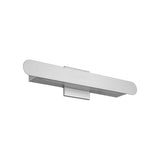 Scheddi VMW11100AL 22" Integrated LED ETL Certified ADA Bathroom Wall Lighting Fixture in Silver