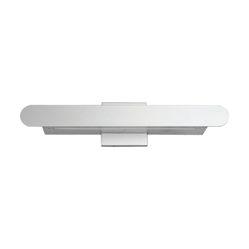 Scheddi VMW11100AL 22" Integrated LED ETL Certified ADA Bathroom Wall Lighting Fixture in Silver