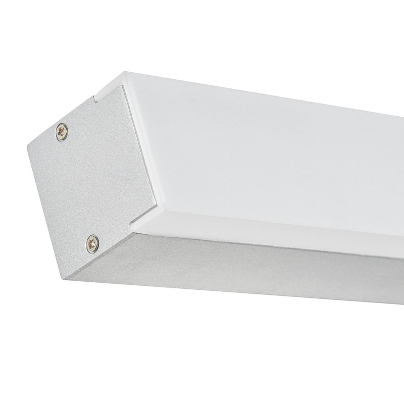 Procyon VMW11200AL 24" Integrated AC LED ADA Compliant ETL Certified Bathroom Wall Fixture in Silver